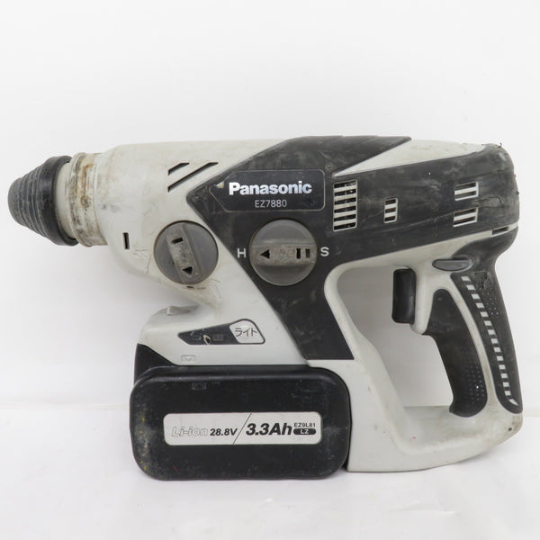 Panasonic (パナソニック) 28.8V 3.3Ah 充電ハンマードリル SDSプラス 