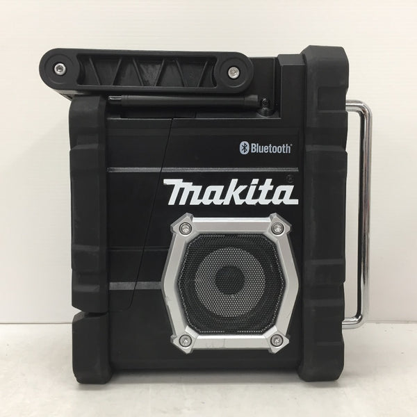 makita (マキタ) 7.2/10.8/14.4/18V対応 充電式ラジオ 黒 Bluetooth対応 本体のみ ACアダプタ欠品 MR108B 中古