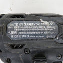 makita (マキタ) 18V対応 充電式インパクトドライバ 黒 本体のみ TD171D 中古