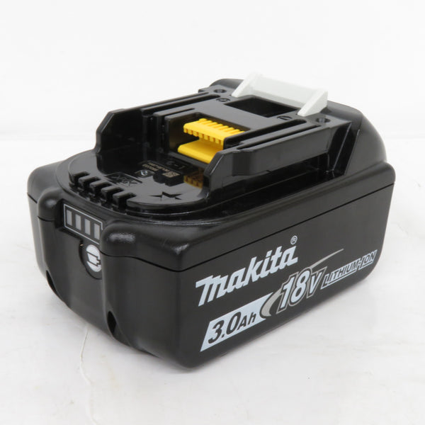 makita マキタ 18V 3.0Ah Li-ionバッテリ 残量表示付 充電回数60回 BL1830B A-60442 中古美品