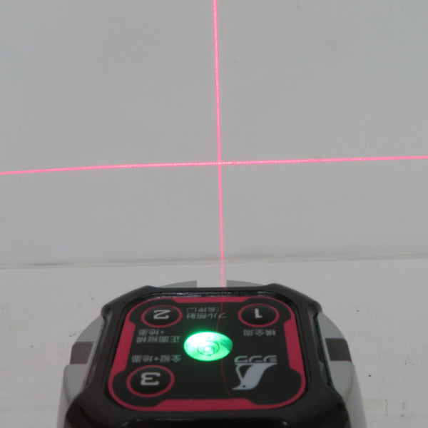 シンワ測定 レーザー墨出器 レーザーロボ Neo 51AR BRIGHT 赤色レーザー フルライン・地墨 ケース・受光器付 中古 78241