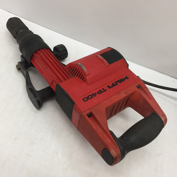 HILTI (ヒルティ) 100V 電動ブレーカー 電動ハンマ ケース付 正常動作せず パワー微弱 TP400 中古 ジャンク品