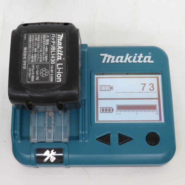 makita (マキタ) 14.4V 3.0Ah 充電式4モードインパクトドライバ ケース・充電器・バッテリ2個セット TP130DRFX 中古