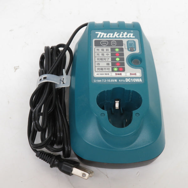 makita (マキタ) 10.8V 1.3Ah 充電式レシプロソー ケース・充電器・バッテリ2個セット JR101DW 中古