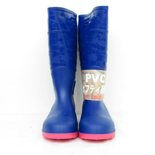XEBEC (ジーベック) PVCセフティ長靴 安全長靴 40.ブルー 26.5cm 3E 85764 未着用品