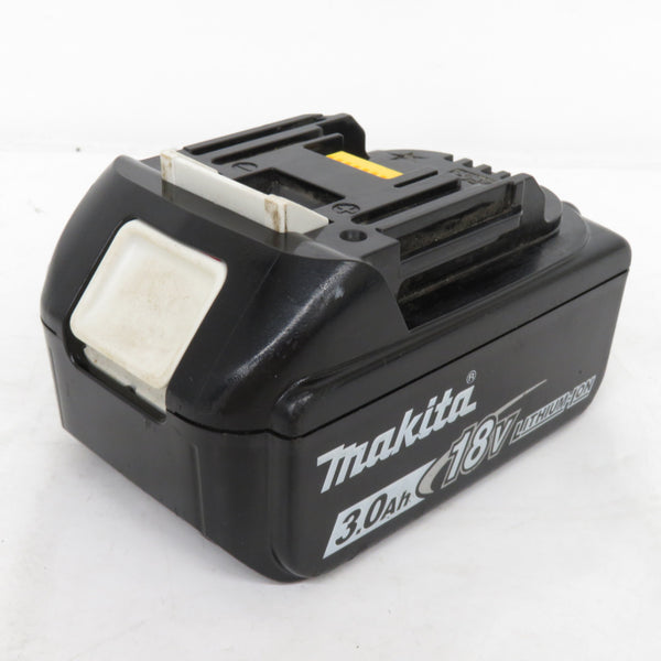 makita マキタ 18V 3.0Ah Li-ionバッテリ 残量表示付 充電回数81回 BL1830B A-60442 中古