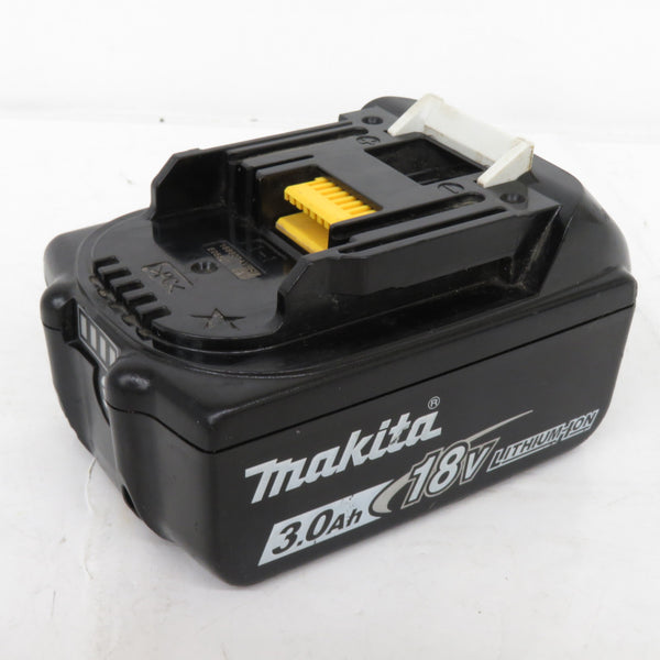 makita マキタ 18V 3.0Ah Li-ionバッテリ 残量表示付 充電回数81回 BL1830B A-60442 中古