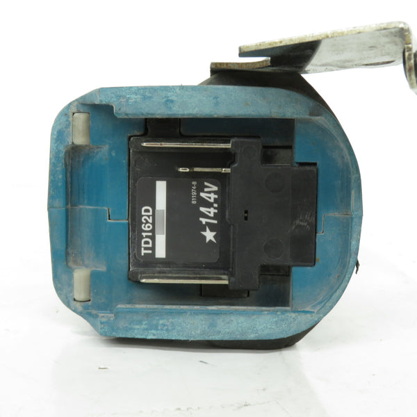 makita (マキタ) 14.4V 6.0Ah 充電式インパクトドライバ 青 ケース・充電器・バッテリ1個セット 軸ブレあり 充電器コンセント換装済 TD162D 中古