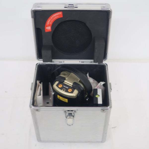 TAJIMA タジマ TJMデザイン レーザー墨出器 赤色レーザー 矩・横・両縦 ケース・受光器・三脚付 GT4R-XI 中古美品