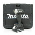 makita (マキタ) 18V 6.0Ah 充電式インパクトドライバ 黒 ケース・充電器・バッテリ2個セット TD171DRGXB 中古