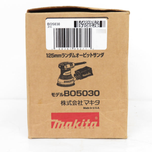 makita (マキタ) 100V 125mm ランダムオービットサンダ 外箱イタミあり BO5030 未使用品