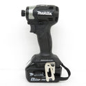 makita (マキタ) 18V 6.0Ah 充電式インパクトドライバ 黒 ケース・充電器・バッテリ2個セット TD173DRGXB 中古美品