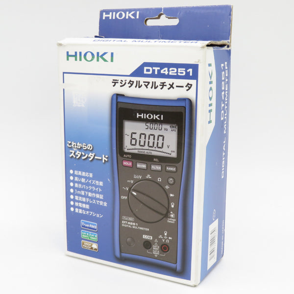 HIOKI 日置電機 デジタルマルチメータ スタンダードモデル 外箱付 DT4251 中古美品
