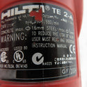 HILTI (ヒルティ) 24V対応 充電式ハンマドリル SDSプラス ケース・充電器付 TE2-A 中古
