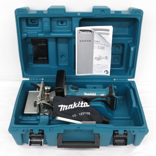 makita (マキタ) 18V対応 充電式ジョイントカッタ ビスケットジョイナー 本体のみ ケース付 PJ180D 中古美品