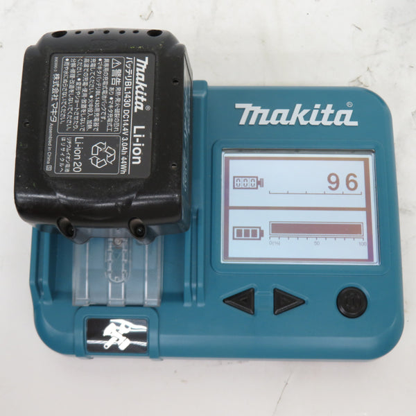 makita (マキタ) 14.4V 3.0Ah 充電式4モードインパクトドライバ 黒 マックパック・充電器・バッテリ2個セット TP131DRFXB 中古