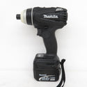 makita (マキタ) 14.4V 3.0Ah 充電式4モードインパクトドライバ 黒 マックパック・充電器・バッテリ2個セット TP131DRFXB 中古