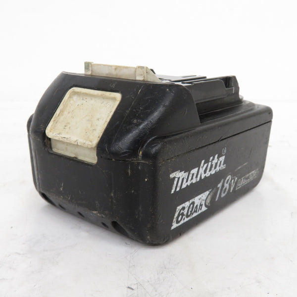 makita マキタ 18V 6.0Ah Li-ionバッテリ 残量表示付 雪マーク付 充電回数39回 BL1860B A-60464 中古