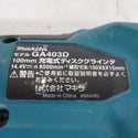 makita (マキタ) 14.4V対応 100mm 充電式ディスクグラインダ 本体のみ GA403D 中古