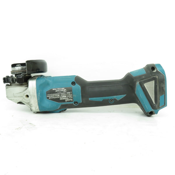 makita (マキタ) 14.4V対応 100mm 充電式ディスクグラインダ 本体のみ GA403D 中古