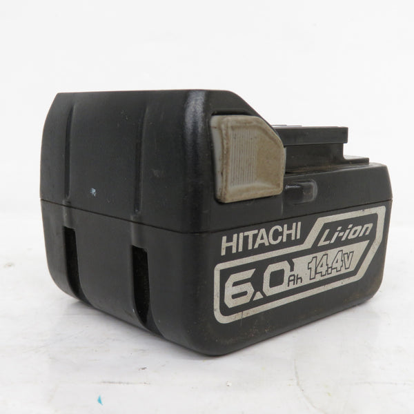日立工機 HiKOKI ハイコーキ 14.4V 6.0Ah コードレスドライバドリル ケース・充電器・バッテリ1個セット DS14DBSL 中古