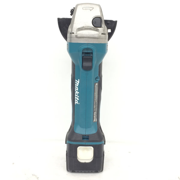 makita (マキタ) 14.4V 3.0Ah 100mm 充電式ディスクグラインダ ケース・充電器・バッテリ1個セット GA400DRF 中古