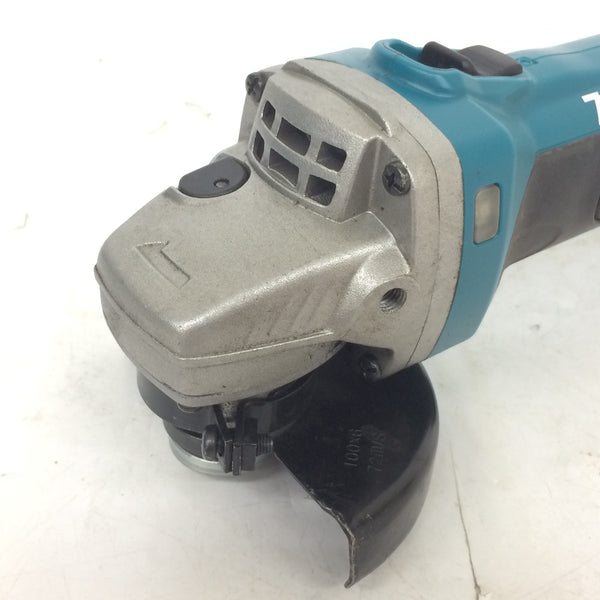 makita (マキタ) 14.4V 3.0Ah 100mm 充電式ディスクグラインダ ケース・充電器・バッテリ1個セット GA400DRF 中古