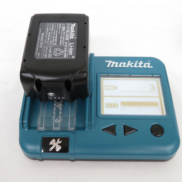 makita (マキタ) 18V 3.0Ah 充電式インパクトドライバ 黒 ケース・充電器・バッテリ2個セット TD149DRFXB 中古美品