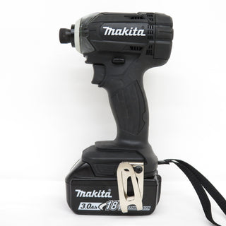 makita (マキタ) 18V 3.0Ah 充電式インパクトドライバ 黒 ケース・充電器・バッテリ2個セット TD149DRFXB 中古美品