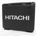 日立工機 HiKOKI ハイコーキ 14.4V 6.0Ah コードレスインパクトドライバ ストロングブラック ケース・充電器・バッテリ2個セット WH14DDL(2LYPK)(B) 中古美品