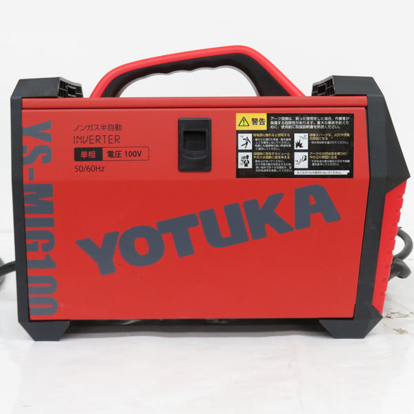 HAIGE ハイガー YOTUKA 100V ノンガス半自動 インバーター MIG溶接機  通電確認のみ YS-MIG100 中古