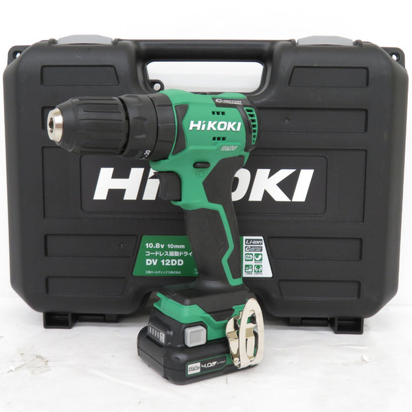 HiKOKI (ハイコーキ) 10.8V 4.0Ah コードレス振動ドライバドリル