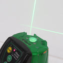 AXBRAIN (アックスブレーン) レーザー墨出器 高輝度グリーンレーザー 垂直2ライン・水平ライン・地墨 ケース付 PLV-30G 中古