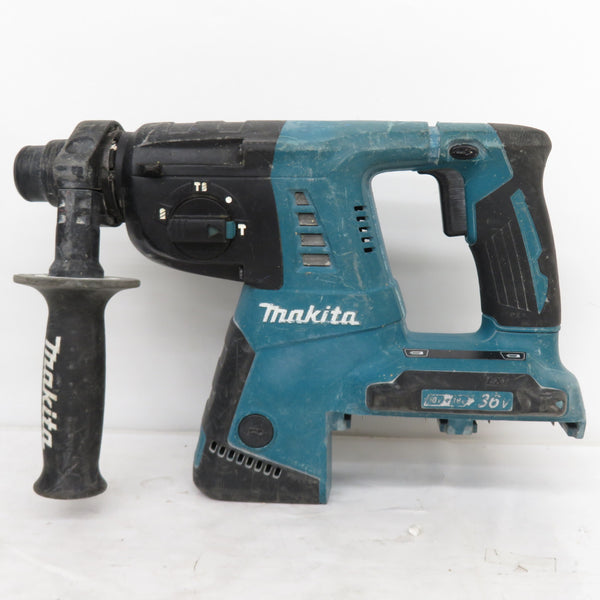 makita (マキタ) 18V×2対応 18V+18V 26mm 充電式ハンマドリル SDSプラス 本体のみ ケース付 HR263D 中古