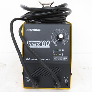 スター電器製造 SUZUKID 100V インバータ被覆アーク溶接機 Imax60 通電確認のみ SIM-60 中古美品