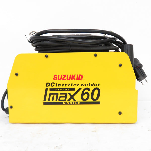 スター電器製造 SUZUKID 100V インバータ被覆アーク溶接機 Imax60 通電確認のみ SIM-60 中古美品