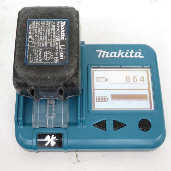 makita (マキタ) 18V 3.0Ah 17mm 充電式ハンマドリル SDSプラス ケース・充電器・バッテリ2個セット HR171D 中古