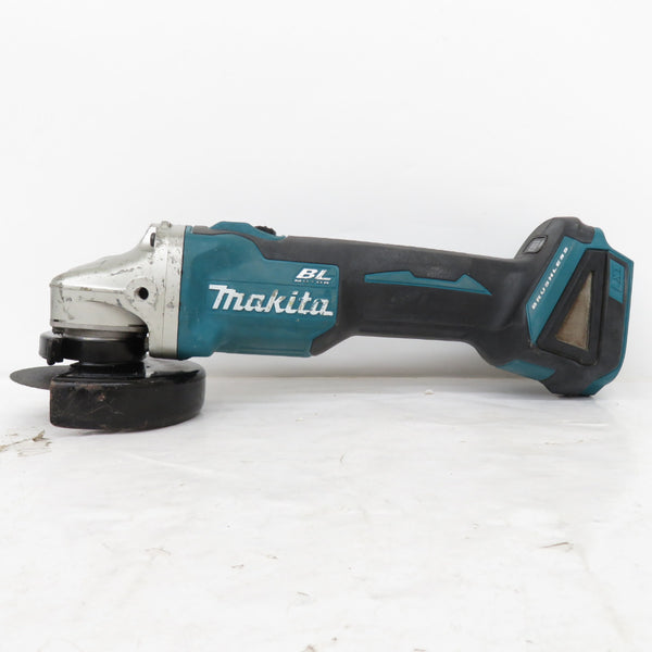 makita (マキタ) 18V対応 100mm 充電式ディスクグラインダ スライドスイッチタイプ 本体のみ GA404D 中古