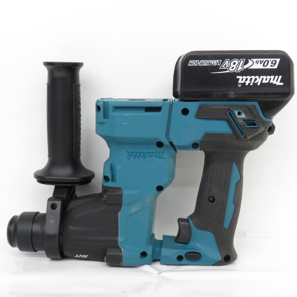 makita (マキタ) 18V 6.0Ah 18mm 充電式ハンマドリル SDSプラス ケース・充電器・バッテリ2個セット HR183DRGX 中古美品