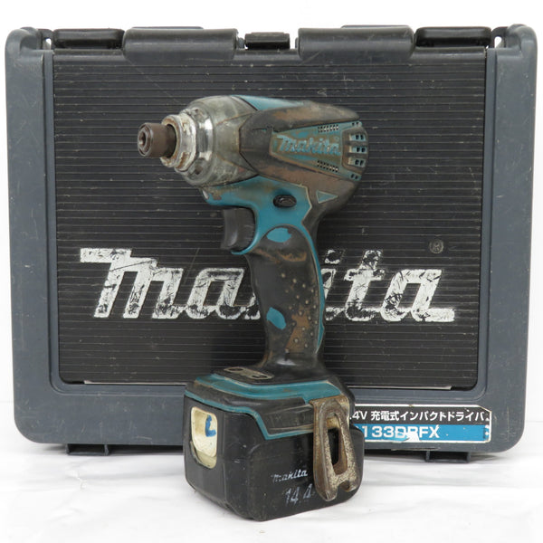makita (マキタ) 14.4V 3.0Ah 充電式インパクトドライバ ケース・充電 