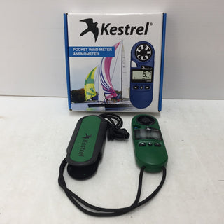 Nielsen-Kellerman Kestrel Instruments ポケット風速計 Kestrel 2000 電池ふた破損 修復あとあり 中古 ジャンク品