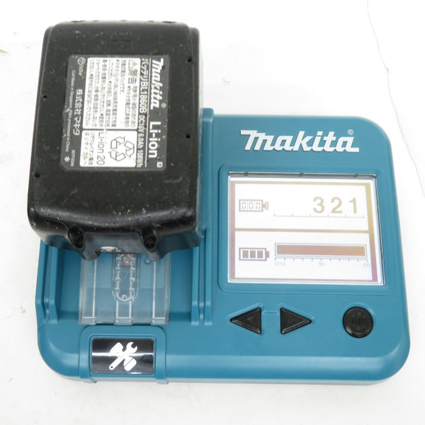 makita (マキタ) 18V 6.0Ah 充電式震動ドライバドリル ケース・充電器・バッテリ2個セット HP484DRGX 中古