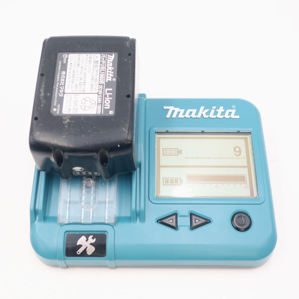 makita (マキタ) 18V 6.0Ah 充電式インパクトドライバ 黒 ケース・充電器・バッテリ2個セット TD172DRGXB 中古