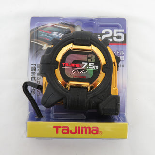 TAJIMA タジマ TJMデザイン コンベックス G3ゴールドロック-25 7.5m メートル目盛 25mm幅 G3GL25-75BL 未使用品