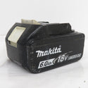 makita (マキタ) 18V 6.0Ah Li-ionバッテリ 残量表示付 雪マークなし 充電回数74回 BL1860B A-60464 中古