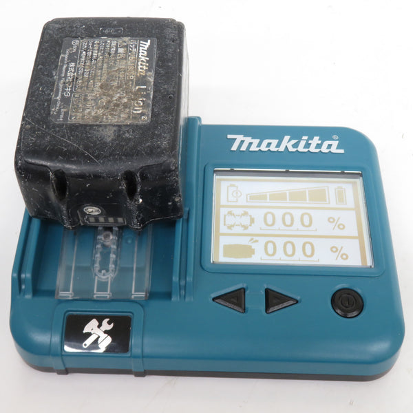 makita (マキタ) 18V 6.0Ah Li-ionバッテリ 残量表示付 雪マークなし 充電回数74回 BL1860B A-60464 中古