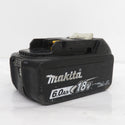 makita (マキタ) 18V 6.0Ah Li-ionバッテリ 残量表示付 雪マークなし 充電回数139回 BL1860B A-60464 中古