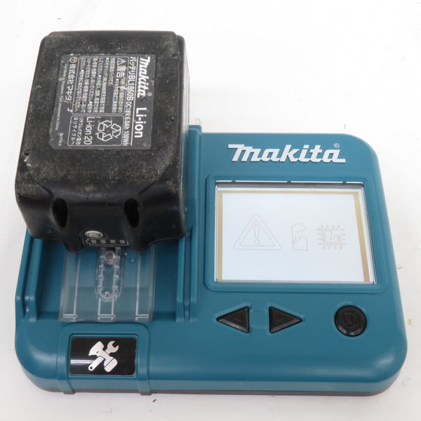 makita (マキタ) 18V 6.0Ah Li-ionバッテリ 残量表示付 雪マークなし 充電回数139回 BL1860B A-60464 中古