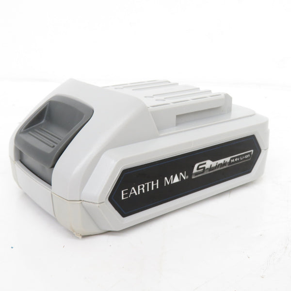 高儀 EARTH MAN 14.4V 1.5Ah 充電式電気のこぎり S-Link 収納袋・充電器・バッテリ1個セット DM-144LiAX 中古