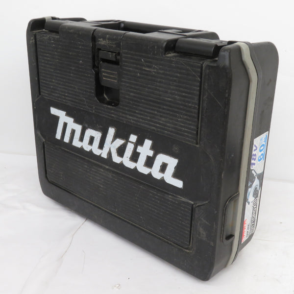 makita (マキタ) 18V 6.0Ah 充電式インパクトドライバ 黒 ケース・充電器・バッテリ2個セット ライト不点灯・手元スイッチ不良 TD171DRGXB 中古